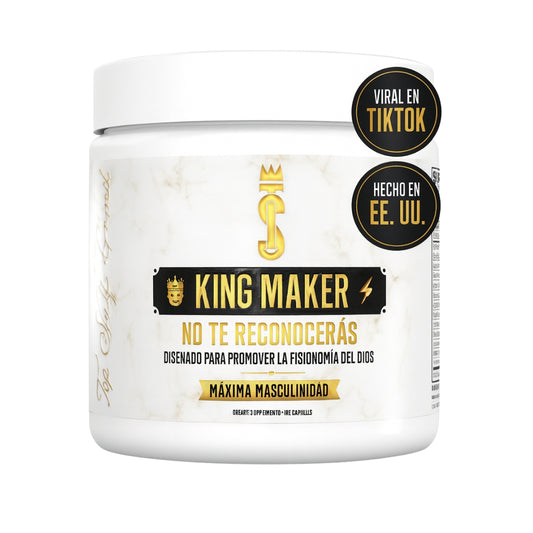 KING MAKER - Masculinidad Máxima, Crecimiento Muscular (60u)